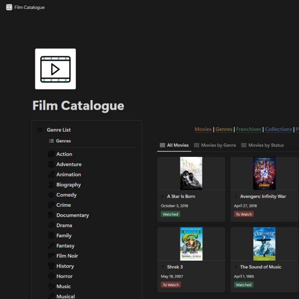 Film Catalogue